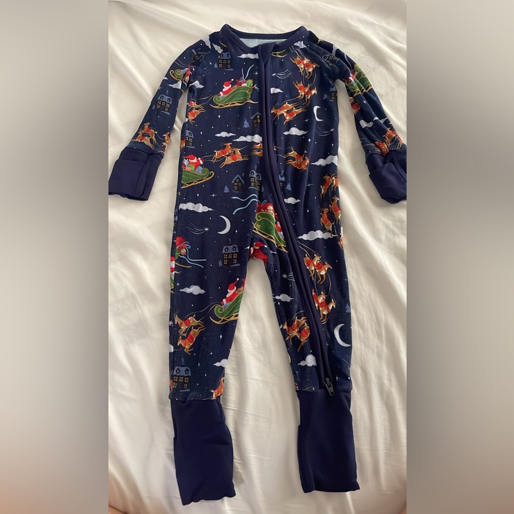 Little Sleepies Christmas Zippy